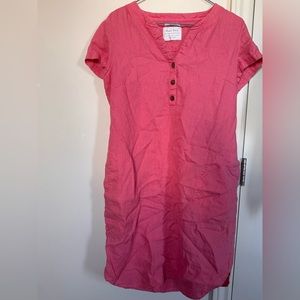 Part two, pure linen dress